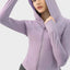 Millennia Pocketed Zip Up Hooded Activewear Hoodie