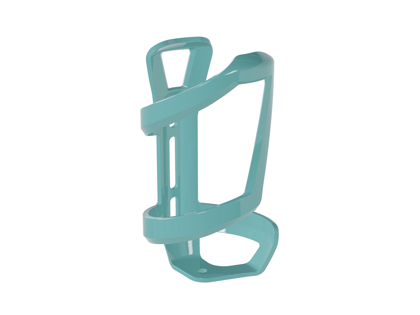 Cage para botella reciclado Trek Side Load derecho color azul salvia brillante