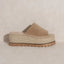 Espadrille Platform Slide - Chic Comfort Sandals