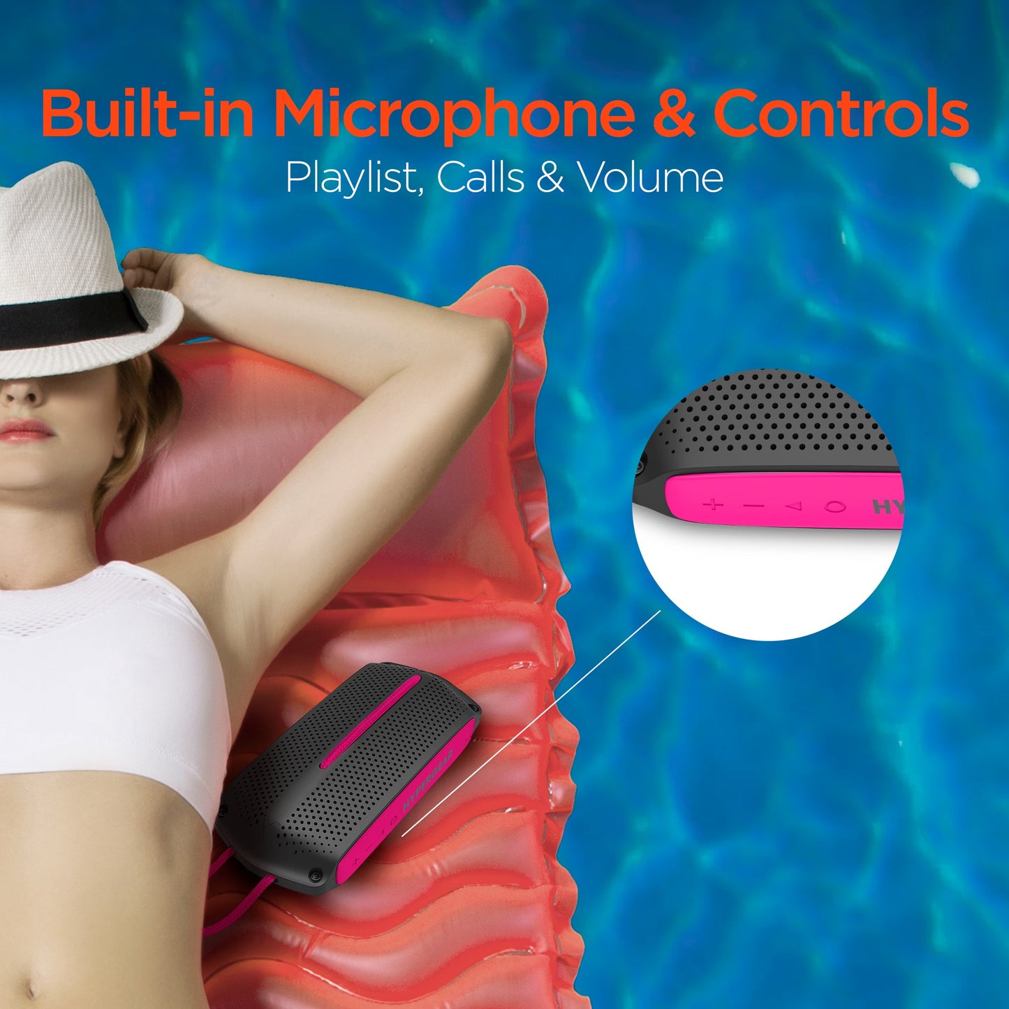 HyperGear Wave Water Resistant Wireless Speaker