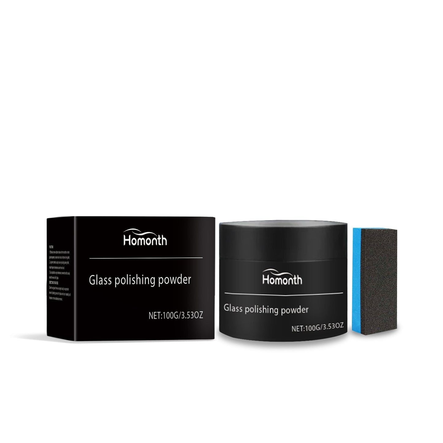 Poudre de polissage pour verre de voiture premium pour des fenêtres cristallines