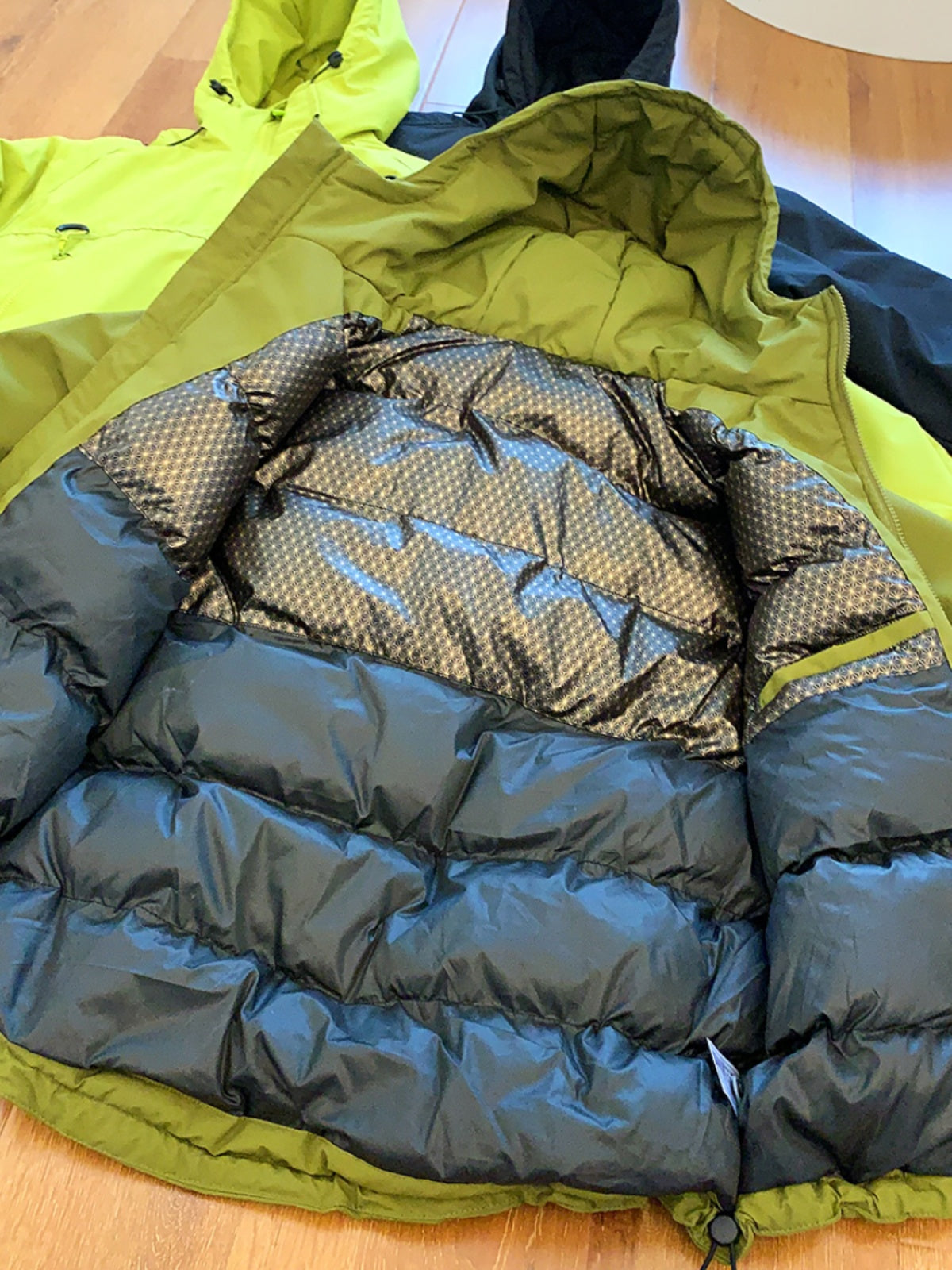 Large Waterproof Hooded Cotton Jacket for Work
