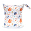 [Sigzagor]Wet Dry Bag With Two Zippered For Baby Diapers Nappies Waterproof Reusable 36cmx29cm - Korvel