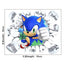Sonic Stickers Cartoon Anime Super Mario Self Adhesive PVC Decoration Mario Stickers - Korvel