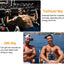 EMS Muscle Stimulator with LED Display USB Rechargeable Abdominal Belt Work Out Power Fitness Abdominal Men Women - Korvel