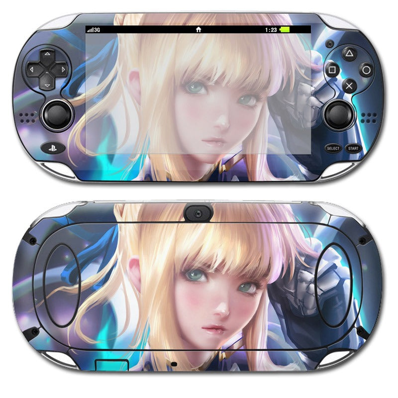 Peau PSV 1000 Premium pour PS VITA1000 - Design Cartoon