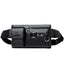 Men's Sports Waist Bag Multi Functional Outdoor Waist Bag PU Messenger Bag Riding Waist Bag - Korvel