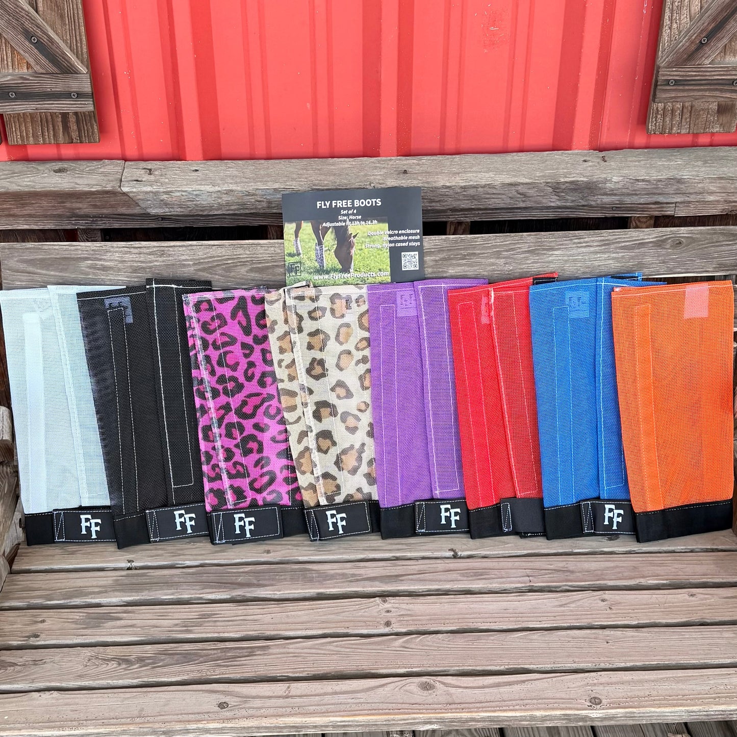 Botas de Defensa Contra Moscas para Caballos