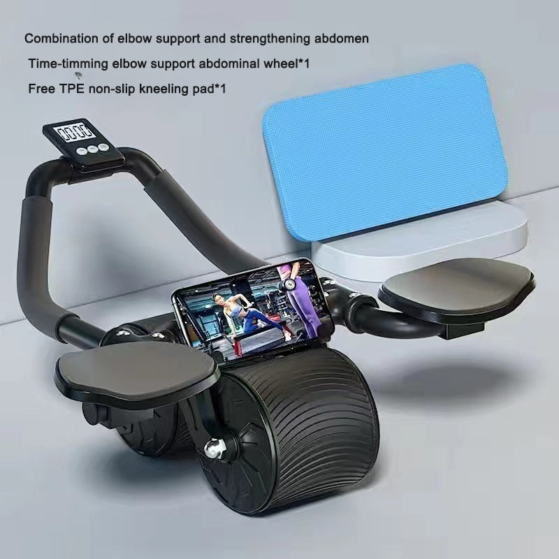 Premium Automatic Abdominal Wheel with Elbow Support