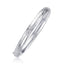 Bracelet en or blanc 14 carats avec motif floral classique