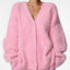 Loose V-neck Button Cardigan for Women - Stylish Knitted Sweater