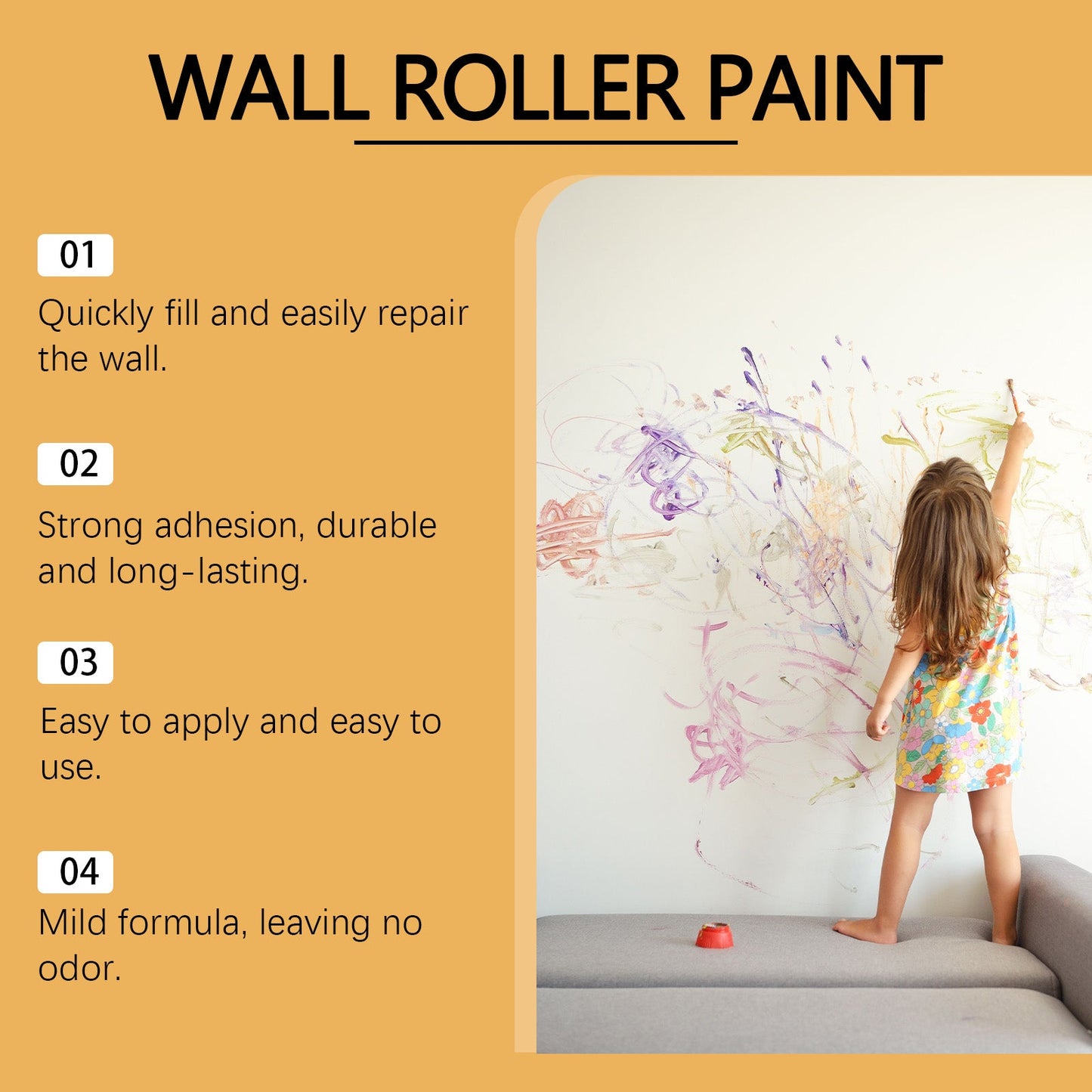 Premium Wall Repair Roller for Flawless Finishes