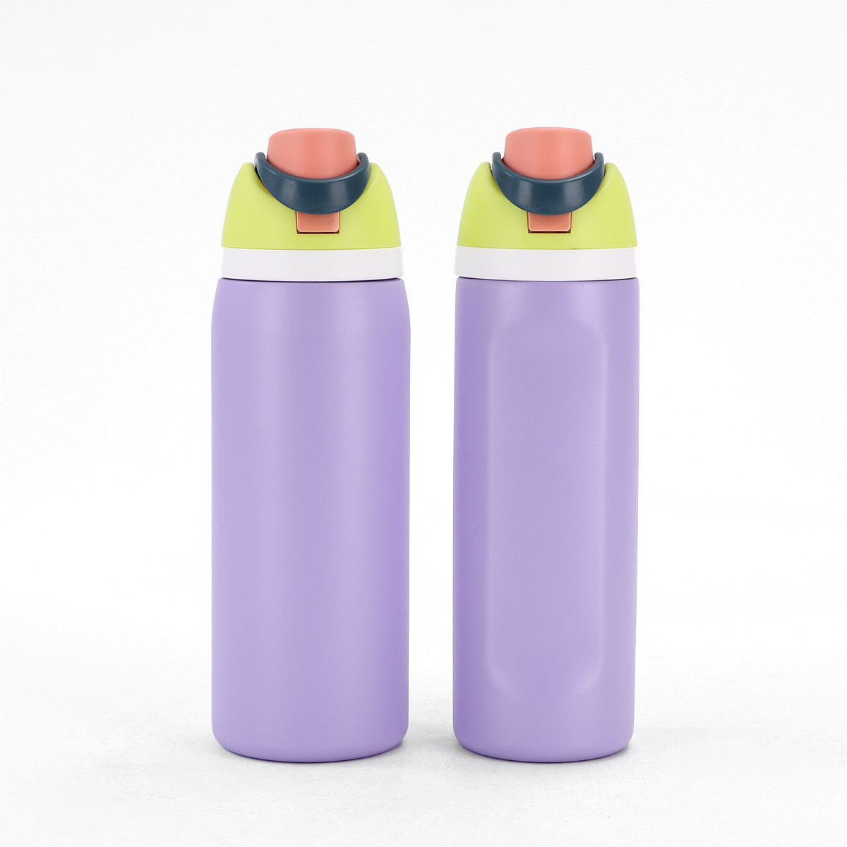 Insulated Stainless Steel Water Bottle (24OZ/32OZ), with straw, BPA-Free, great for sports and travel. - Korvel