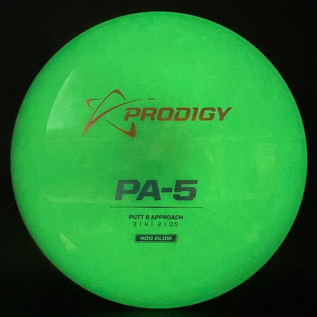 Glow PA-5 Disc Golf Disc - 400 Plastic