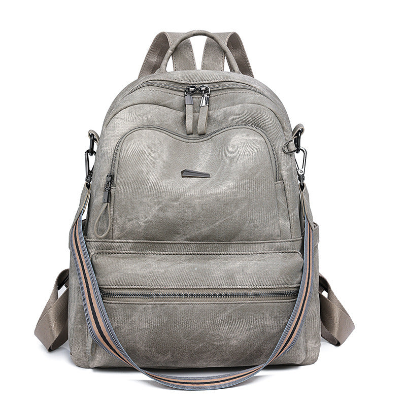 Lightweight Girls' Travel Backpack - Retro Design & Large Capacity