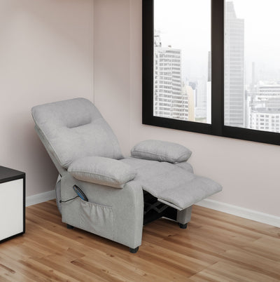 Recliner Chair with Message and Heater, Recliner Chair for Adult, Manual Control Message Chair - Korvel