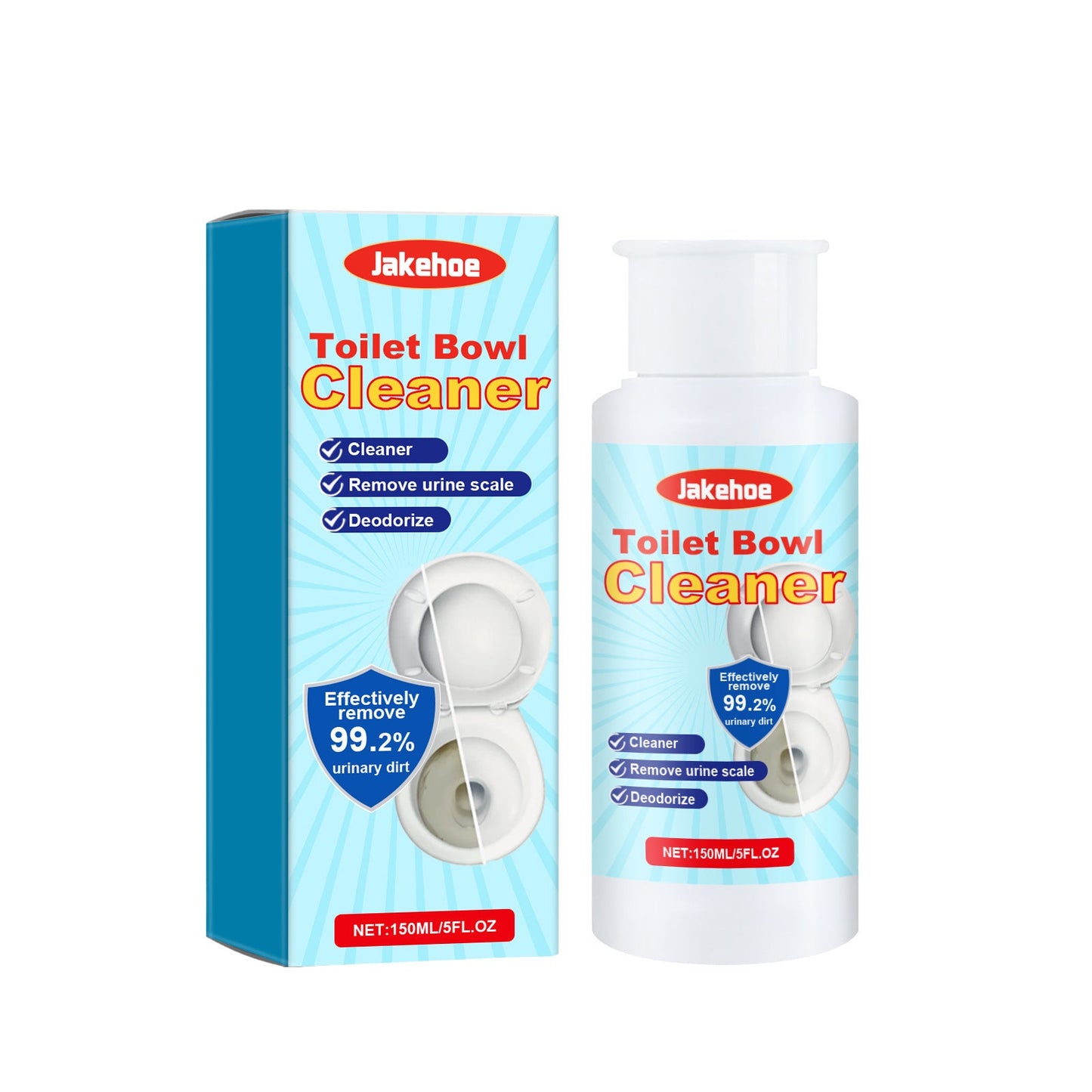 Nettoyant de cuvette de toilettes premium au parfum de citron frais