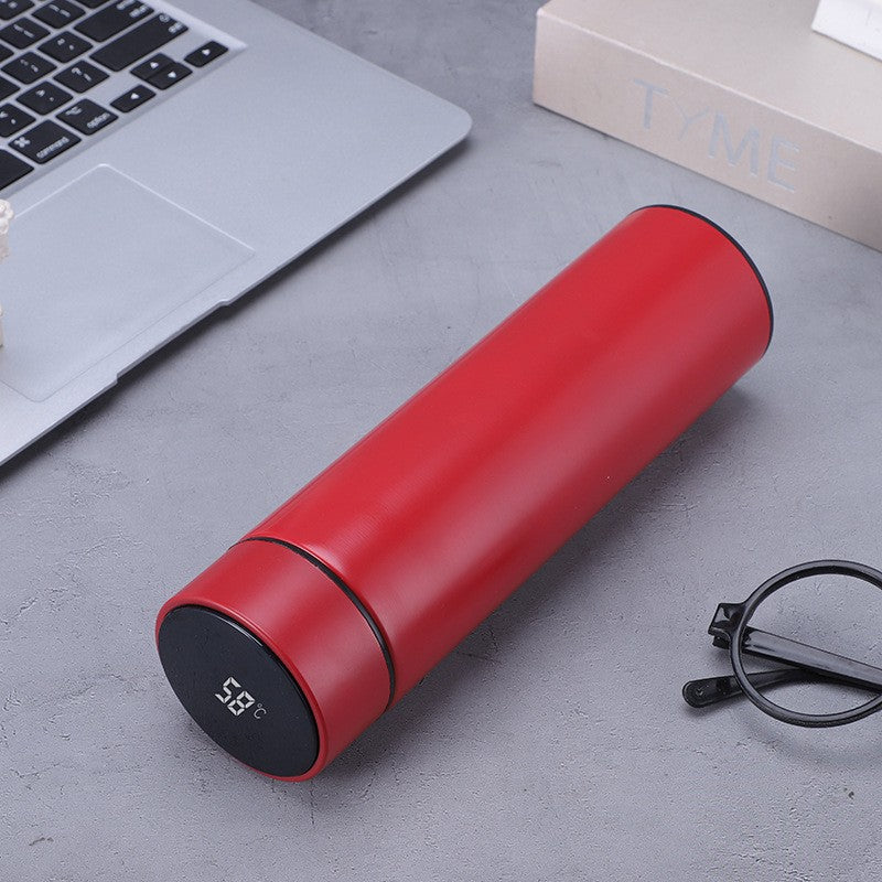 Smart Temperature Measurement Insulated Cup 304 Stainless Steel Water Cup Portable Home Cup Gift Cup Wholesale Engraving - Korvel