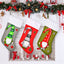 Chaussettes de Noël en tricot Rudolf pour une décoration festive