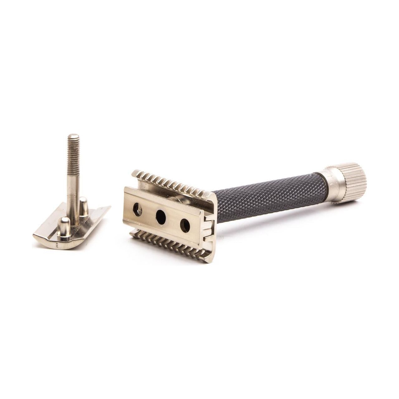Parker Variant Adjustable Open Comb Safety Razor - Graphite