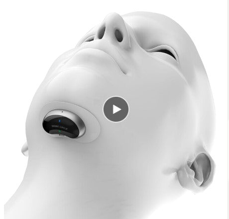 Smart Snore Stopper Biosensor anti snore Sleeping Aid with APP and sleep monitor sleep aid device CPAP replacer Stop Snoring - Korvel