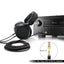 Premium Dual 3.5mm Headphone Spring Cables for Denon & Meze