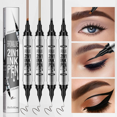 Hellokiss 2-in-1 Eyeliner and Eyebrow Pencil