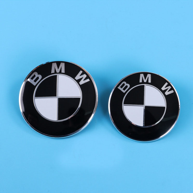 Suitable for BMW front and rear standard wheel hub covers 56/68mm 3 Series 5 Series X1X5X6M logo co branded center cover logo - Korvel