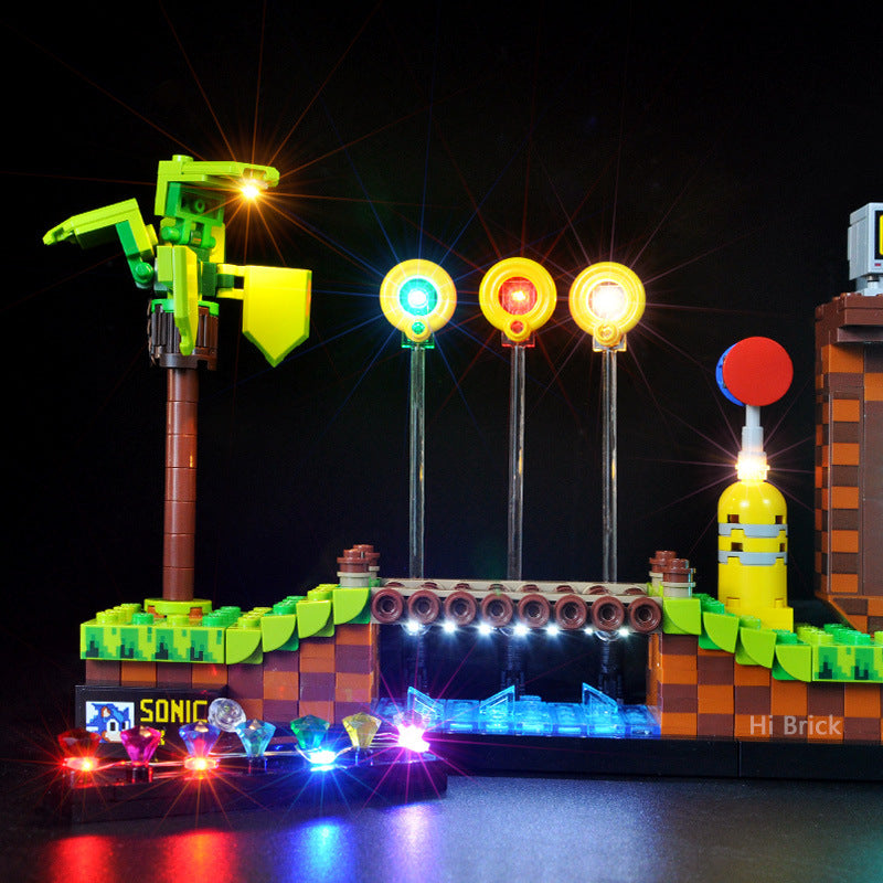 Kit de Iluminación LED para el Set LEGO 21331 Sonic Hedgehog