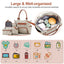 GBruno 8-Piece Baby Nappy Diaper Bag Set
