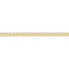Bracelet de tennis en diamant cultivé en laboratoire en or jaune 14 carats