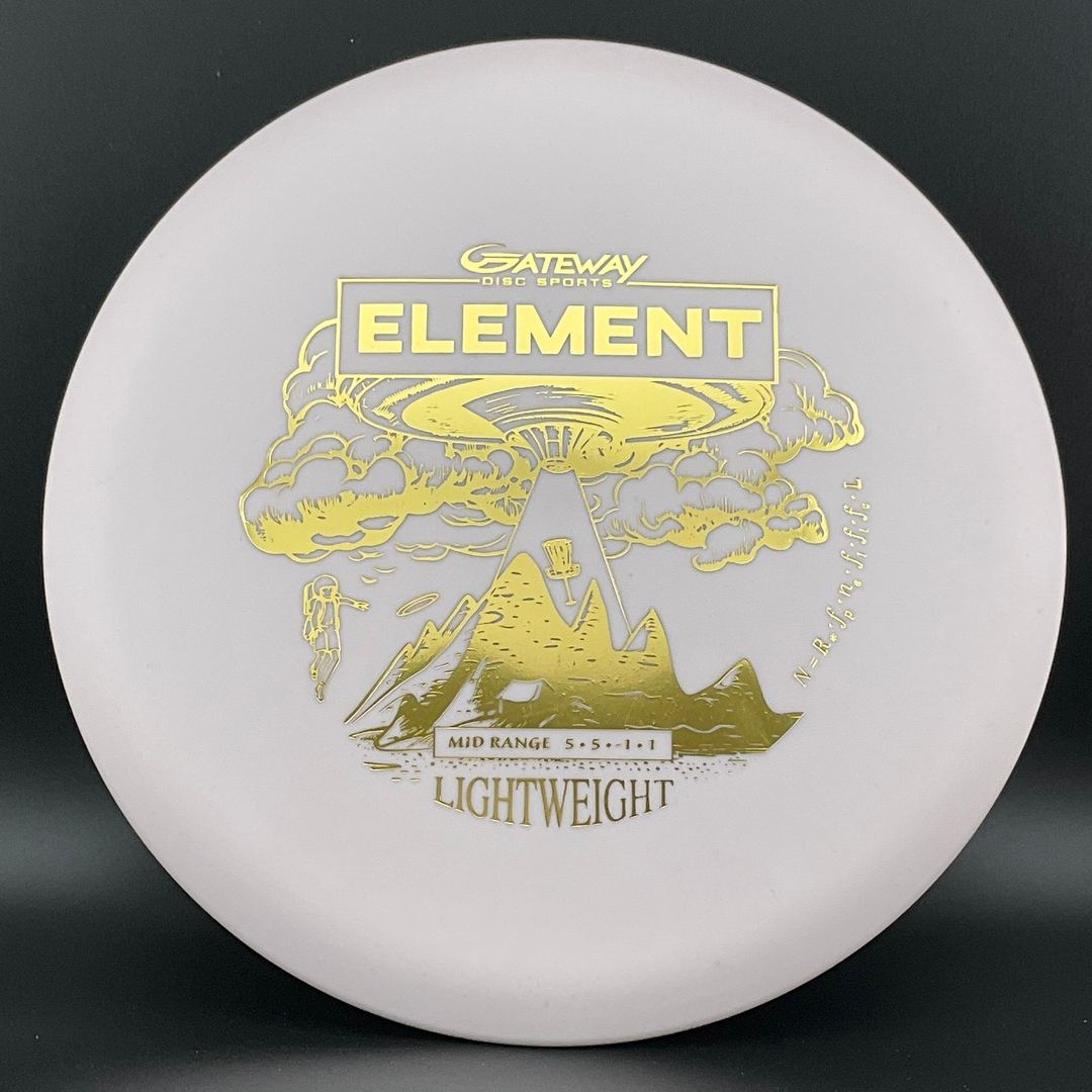 Lightweight Suregrip Element Disc - "Element in Space" Stamp