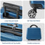 Carry-on Luggage 20 Inch Front Open Luggage Lightweight Suitcase with Front Pocket and USB Port, 1 Portable Carrying Case - Korvel
