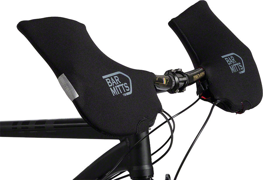 Moufles de guidon Bar Mitts Mountain/Commuter Pogie - Grand Noir