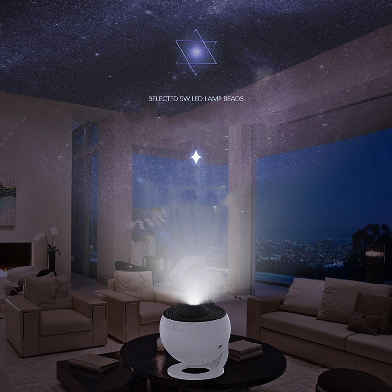 Galaxy Projector Night Light for Kids - 360° Rotating Starry Sky