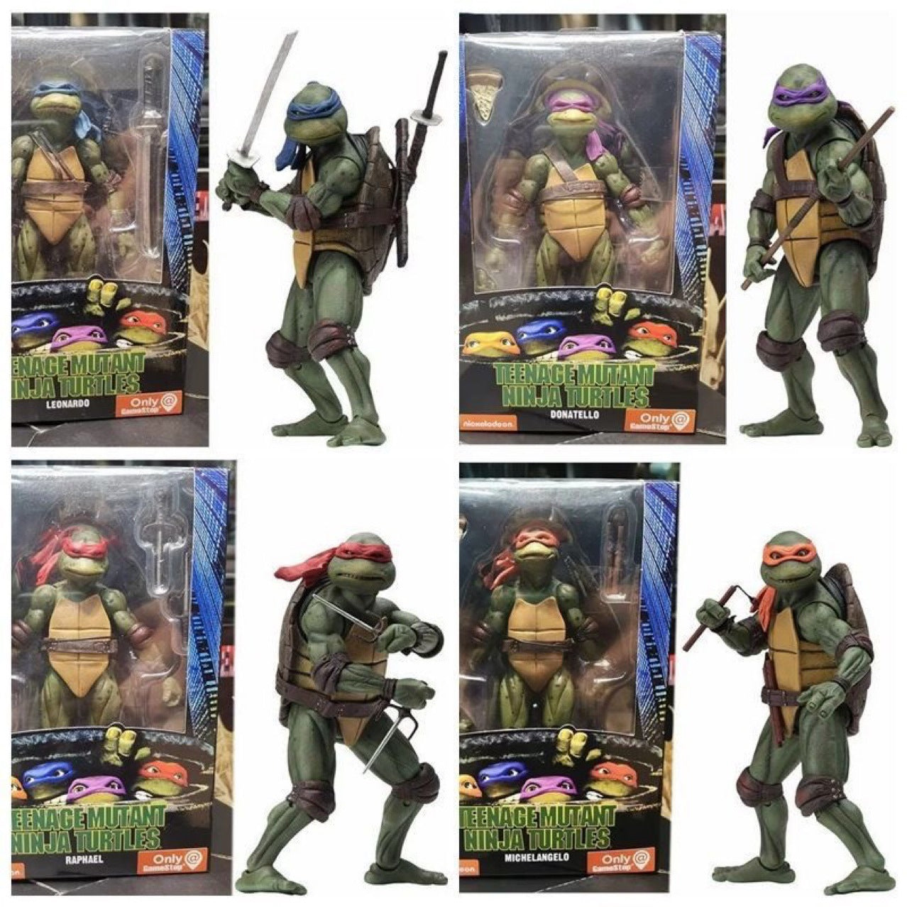 Teenage Mutant Ninja Turtles NECA 1990 Limited Edition Action Figure