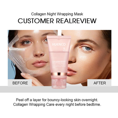 Collagen peel-off mask smearable deep cleansing skin rejuvenation moisturizing skin care sleeping mask - Korvel