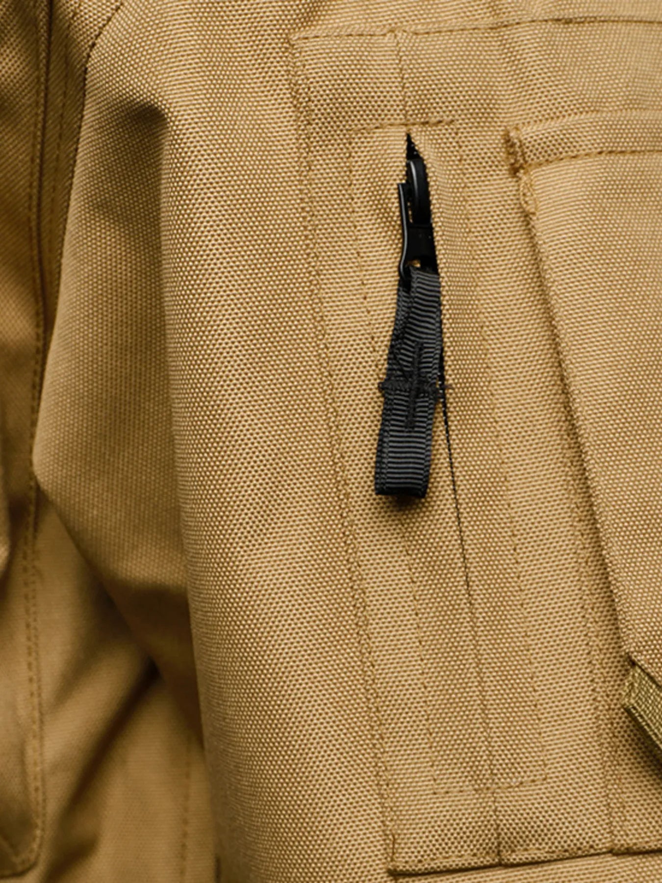 Men's Plus Size Multi Buckle Water-Resistant Jacket
