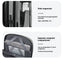 Mochila de Compresión Multifuncional para Viajes para Hombres y Mujeres