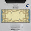 Large Persian Mouse Pad Office Carpet MousePad Natural Rubber Lockedge Anti Slip Desk Mat Laptop Office Game Accessories Pad - Korvel