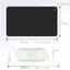 Zen Rhyme Mouse Anti-Static Grounding Wire Yoga Mat  Gym Meditation Fitness Workout Gymnastics 40x60CM  Rubber Sole - Korvel