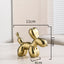 Figurine de chien ballon de luxe Nordic Light pour la décoration intérieure