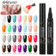 Venalisa 60 Colors Soak Off Gel Nail Polish with Glue Pen