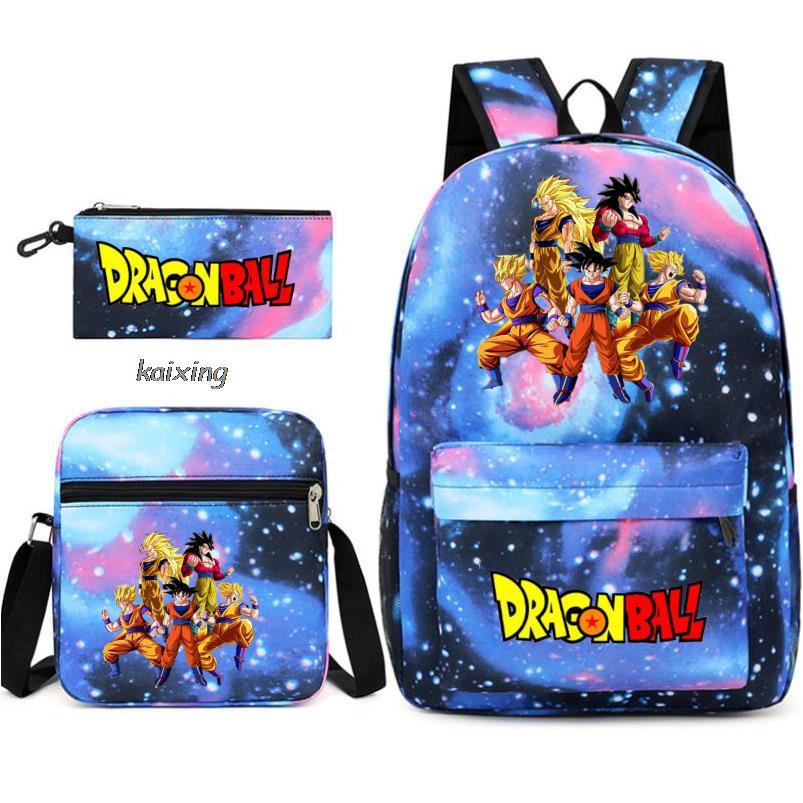 Youth Dragon Ball 3-Piece Backpack Set