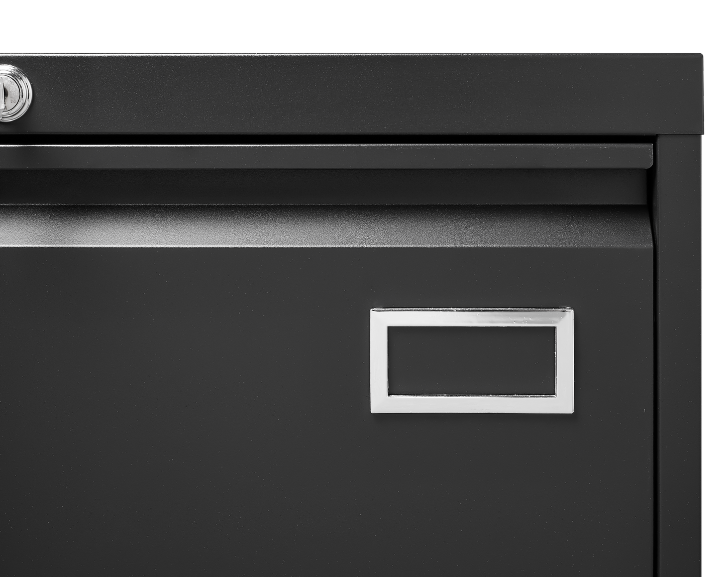 Filing Cabinet Lateral File Cabinet 3 Drawer Blcak Locking Metal File Cabinets Three Drawer - Korvel
