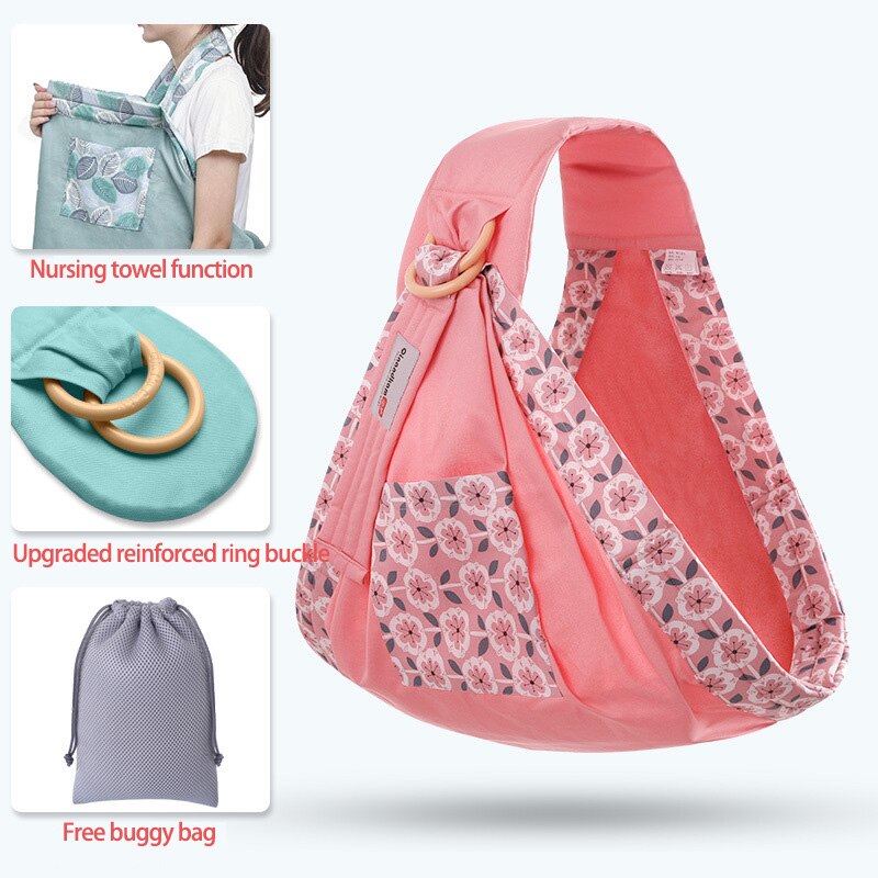 Newborn Kangaroo for Baby Pack Baby Imitating Mother's Uterus Dual Purpose Baby Care Cover Carrier Mesh Fabric Breastfeeding - Korvel