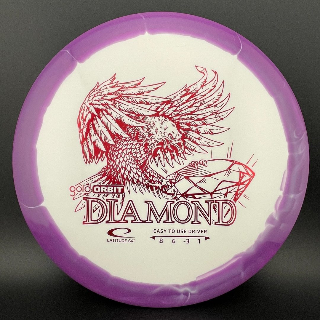 Disque de Golf en Diamant Gold Orbit