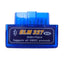 Super Mini Elm327 Bluetooth OBD2 V1.5 Elm 327 V 1.5 OBD 2 Car Diagnostic-Tool Scanner Elm-327 OBDII Adapter Auto Diagnostic Tool - Korvel