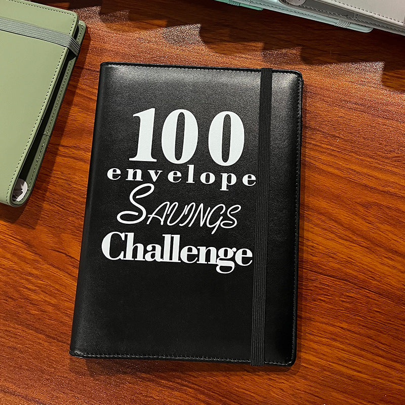 100 Envelope Challenge Binder for Savings Tracking