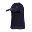 1pc Summer Baseball Cap with Detachable 360° Neck Sun Flap. For men, hiking, fishing, outdoor. - Korvel